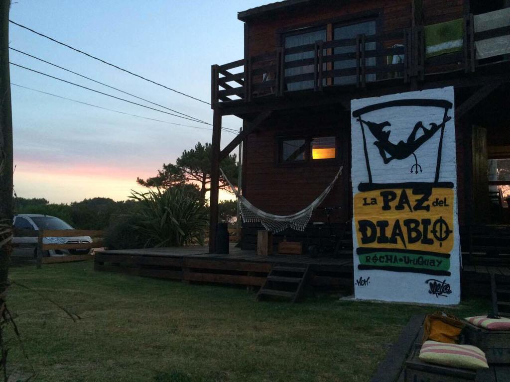 Cabanas La Paz Del Diablo Villa Punta Del Diablo Cameră foto